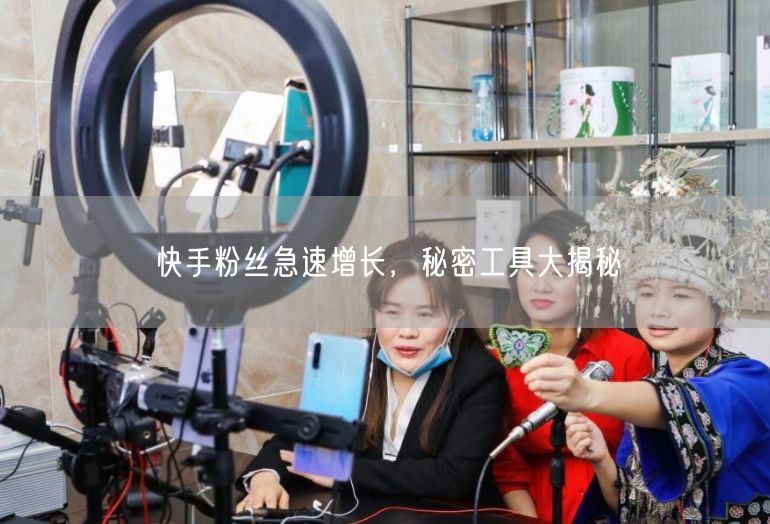 快手粉丝急速增长，秘密工具大揭秘