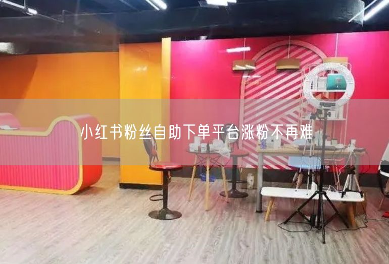 小红书粉丝自助下单平台涨粉不再难