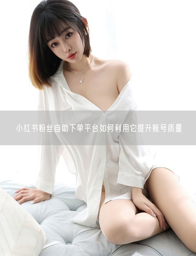 小红书粉丝自助下单平台如何利用它提升账号质量