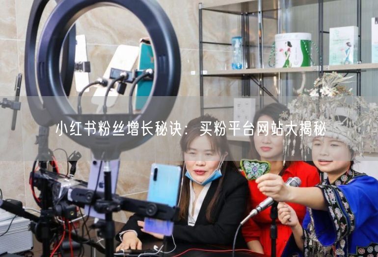 小红书粉丝增长秘诀：买粉平台网站大揭秘